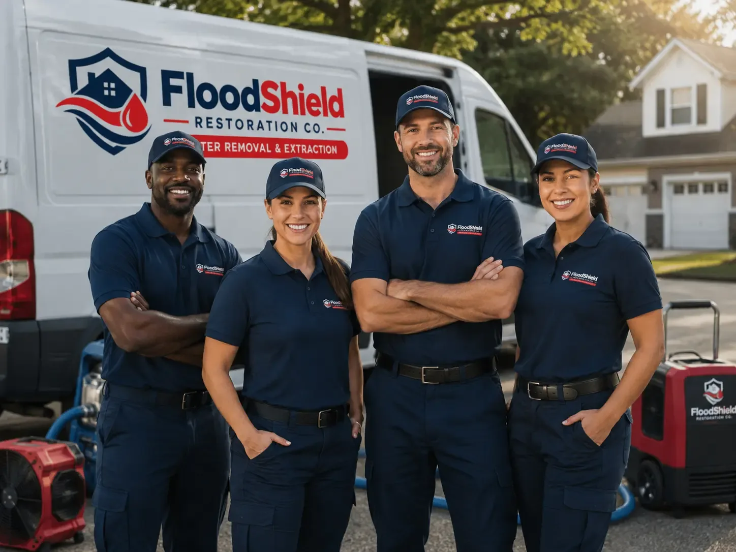 Flood Damage Restoration company in Crozier, VA